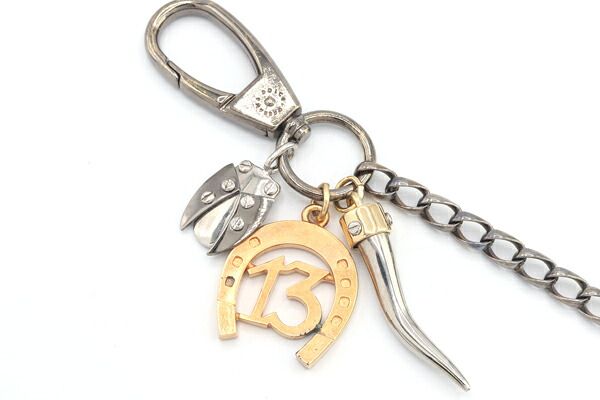 ドルチェ＆ガッバーナ ウォレットチェーン ガンメタリック