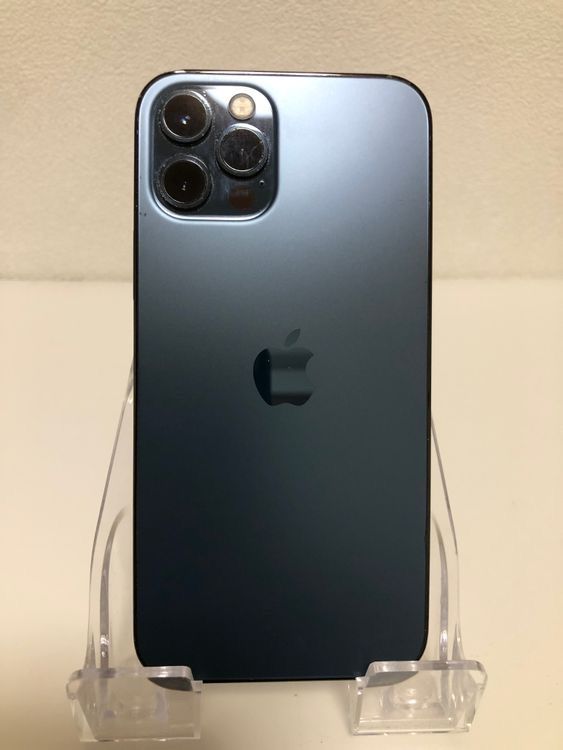 SIMフリー iPhone 12 Pro 128 GB パシフィックブルー ネットワーク利用制限△