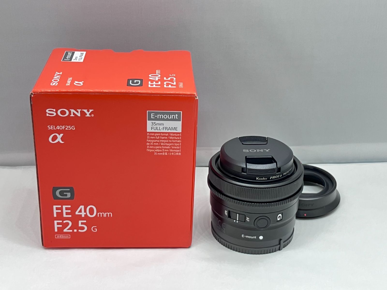 DH 1532 ソニー Eマウント EF 40 mm f 2.5 G 単焦点レンズ