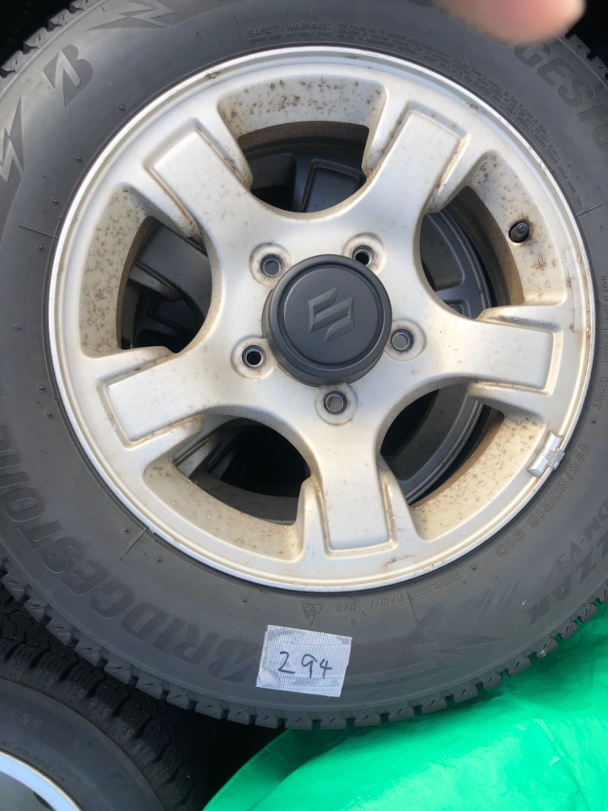 ジムニー ホイール スタッドレス4本