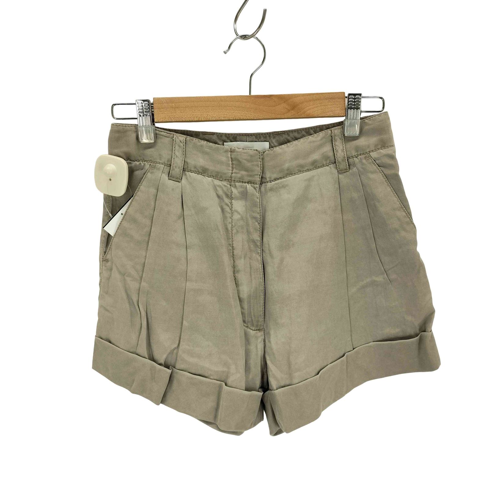 スリーワンフィリップリム 3.1 phillip lim シルク混 2タック ショート