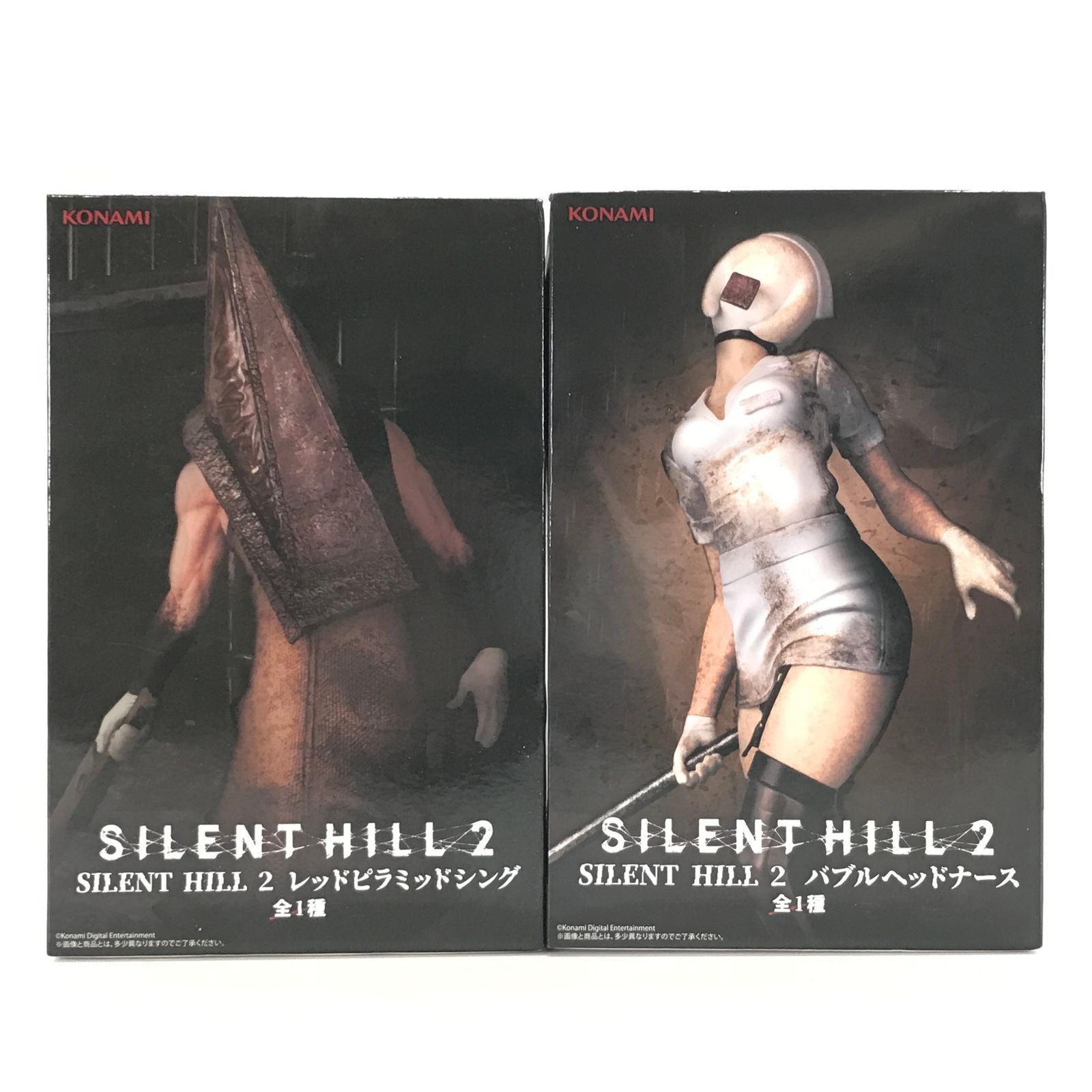 KONAMI フィギュア 2種セット 「SILENT HILL 2」 フィギュアｰバブル 