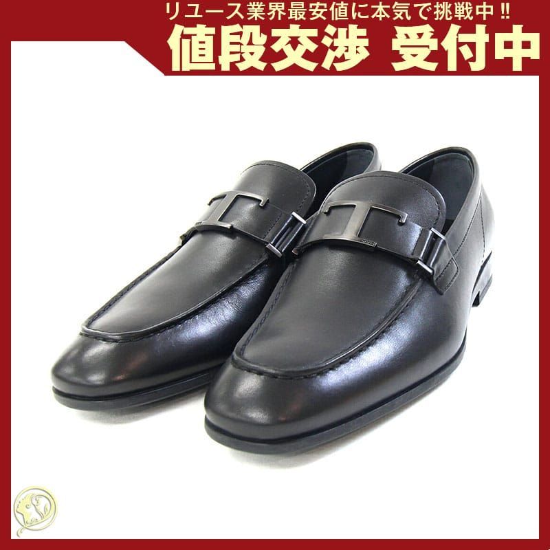 トッズ メンズシューズ Tタイムレス ローファー レザー