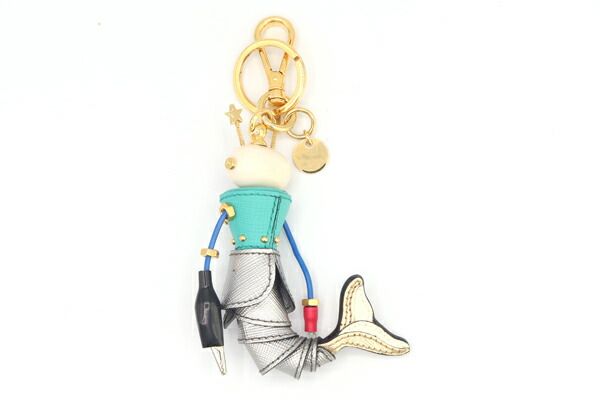 プラダ バッグチャーム ロボットチャーム マーメイド