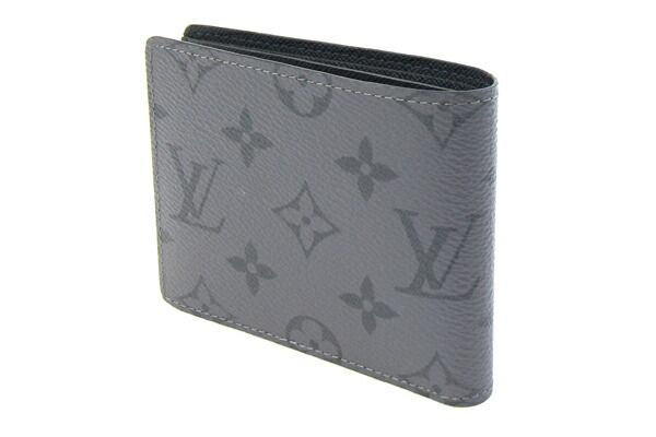 ルイヴィトン 二つ折り札入れ モノグラム エクリプス