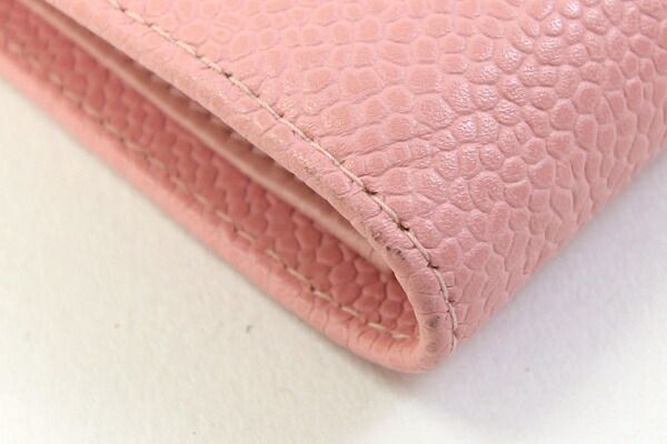 二つ折りガマ口財布