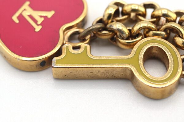  ルイヴィトン バッグチャーム ポルトクレ M 66131 キーホルダー キーリング 小物