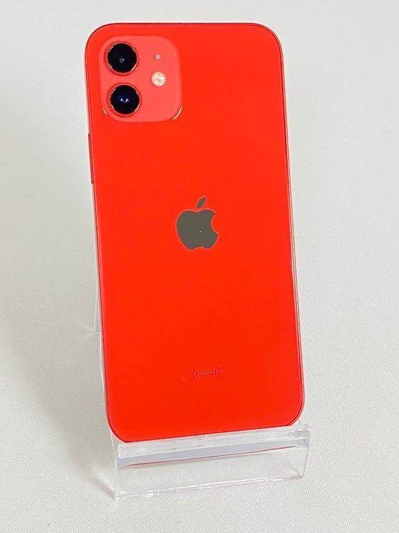 SIMフリー iPhone 12 64 GB レッド ネットワーク利用制限△