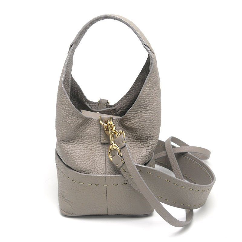 FRANCO DESSI フランコデッシ 3 WAYハンドバッグ レザー グレー