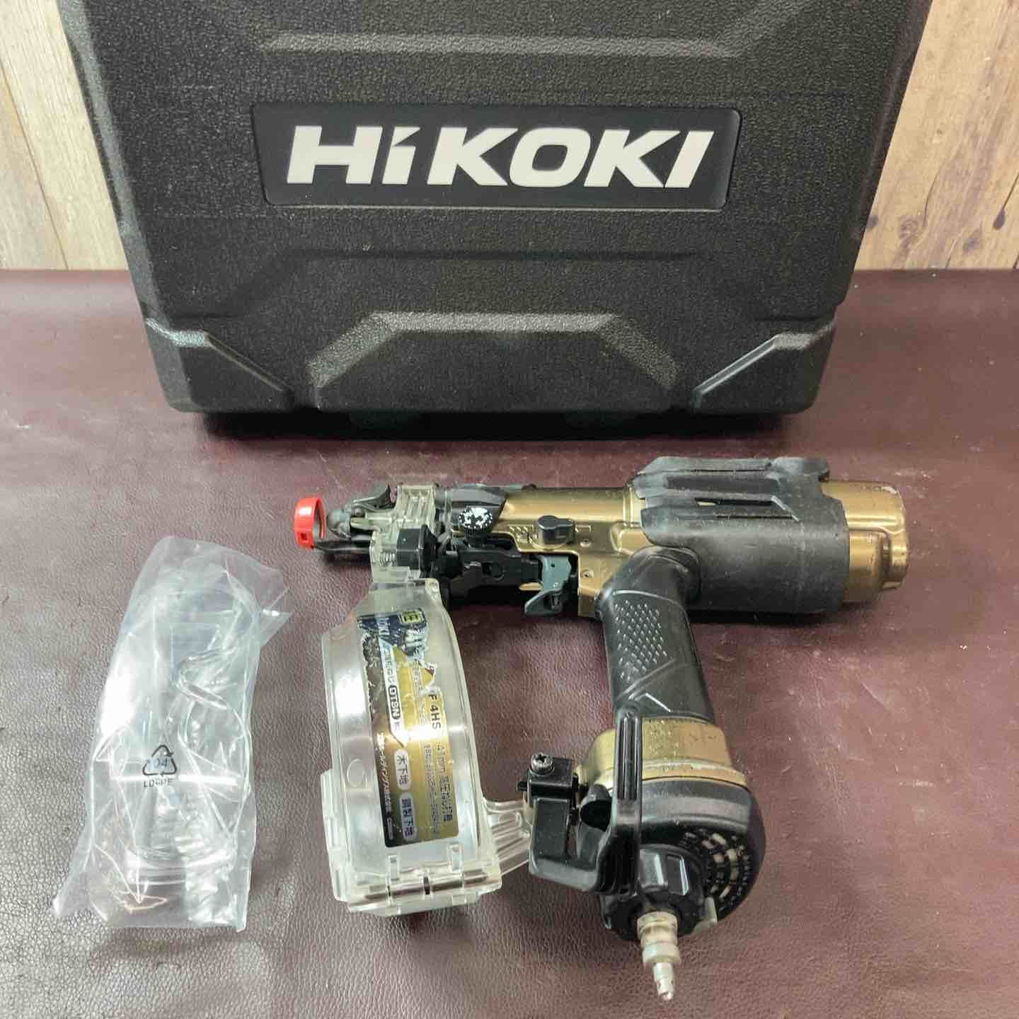 品 ハイコーキ HIKOKI 旧 日立工機 高圧エアネジ打ち機 WF 4 HS