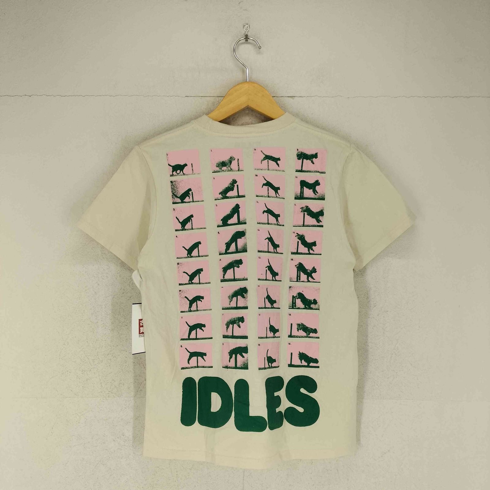 ユーズドフルギ USED古着 CATS AND DOGS T-SHIRT メンズ import：S