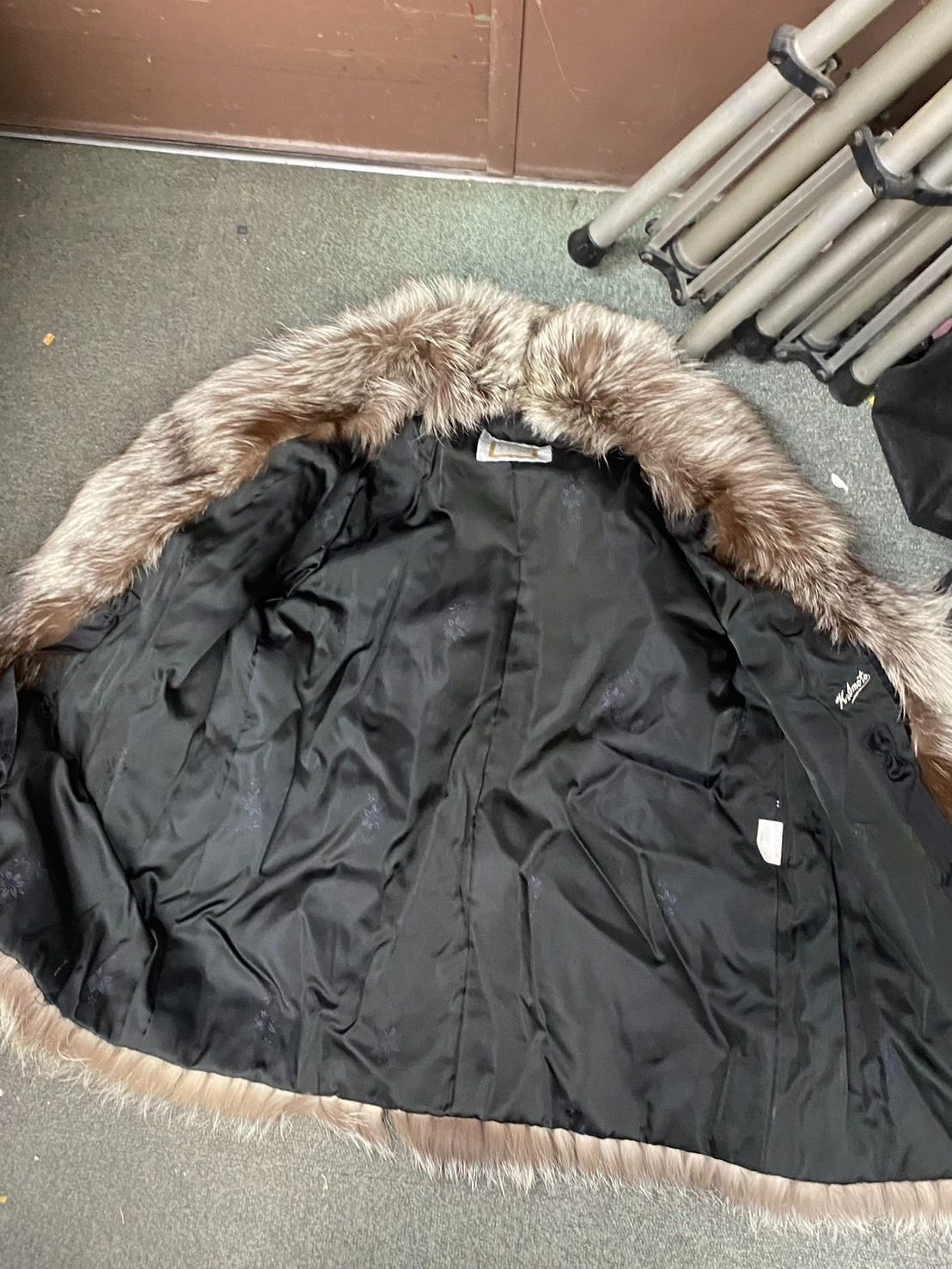 極美品 SAGA FOX サガフォックス 毛皮コート ファーコート レディース