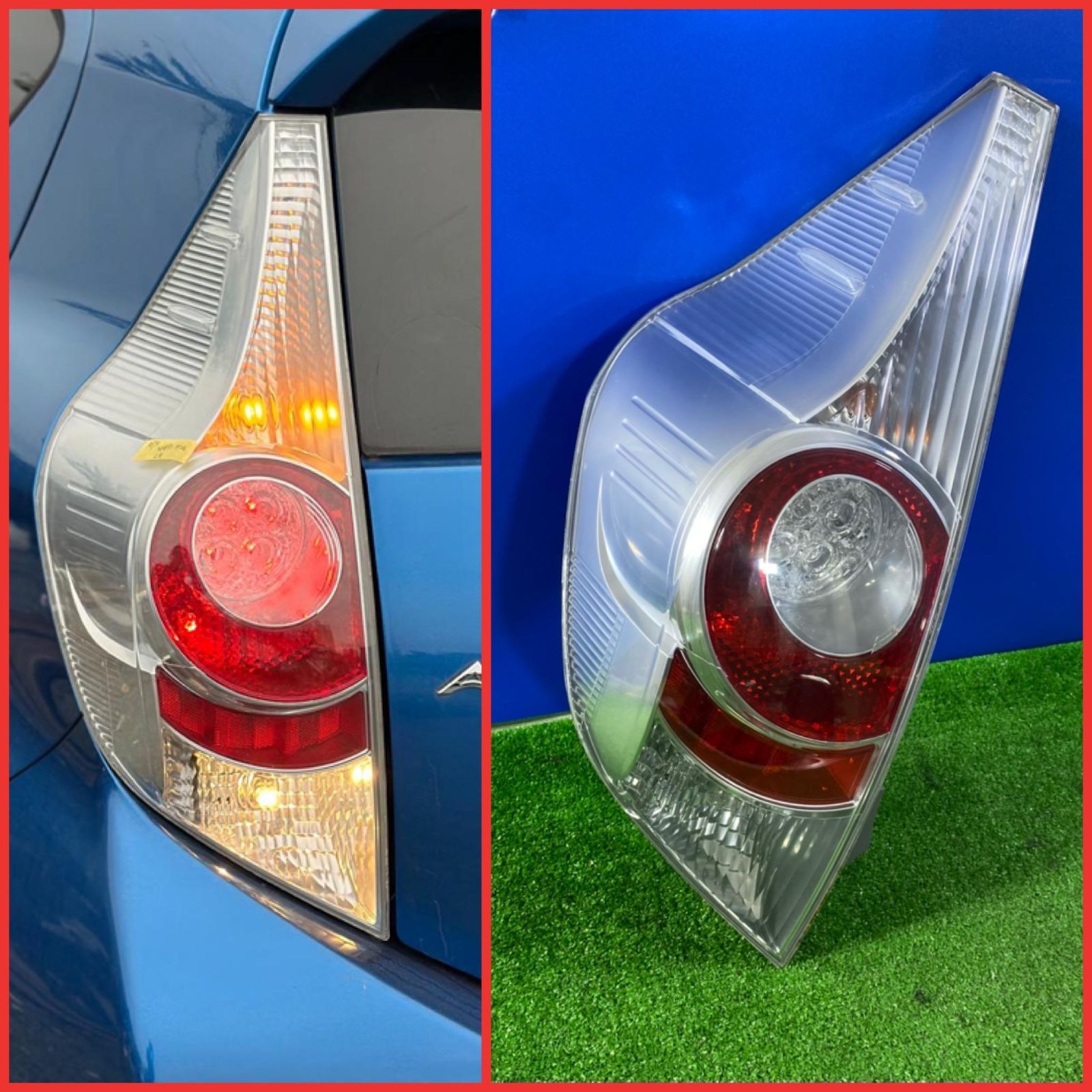 トヨタ NHP10 アクア 前期 右と左 セットテールライト STANLEY トヨタ アクア NHP10 純正 右左 セット テールライト テールランプ