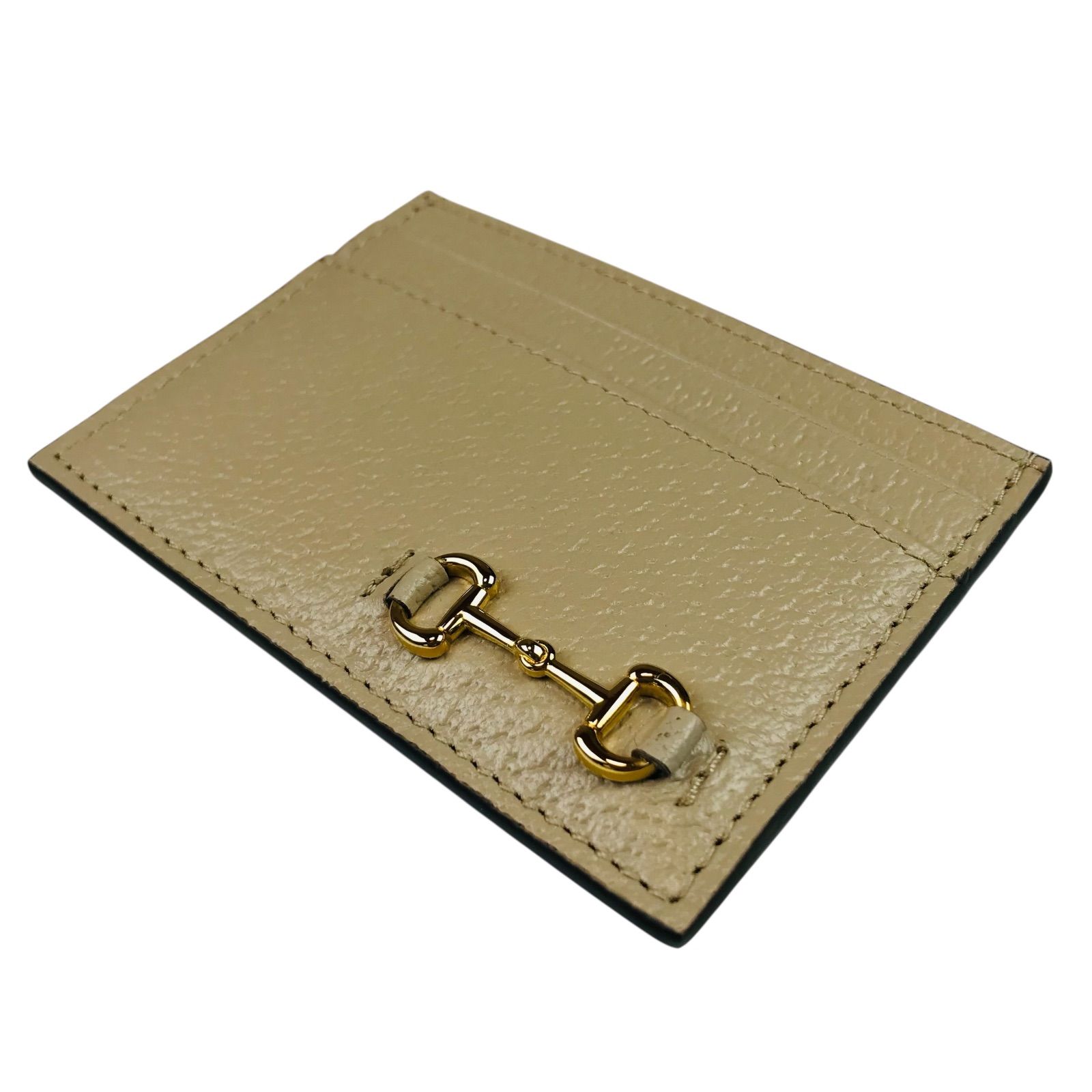 新品未使用☆GUCCI☆グッチ・メタルホースビット付きカードケース