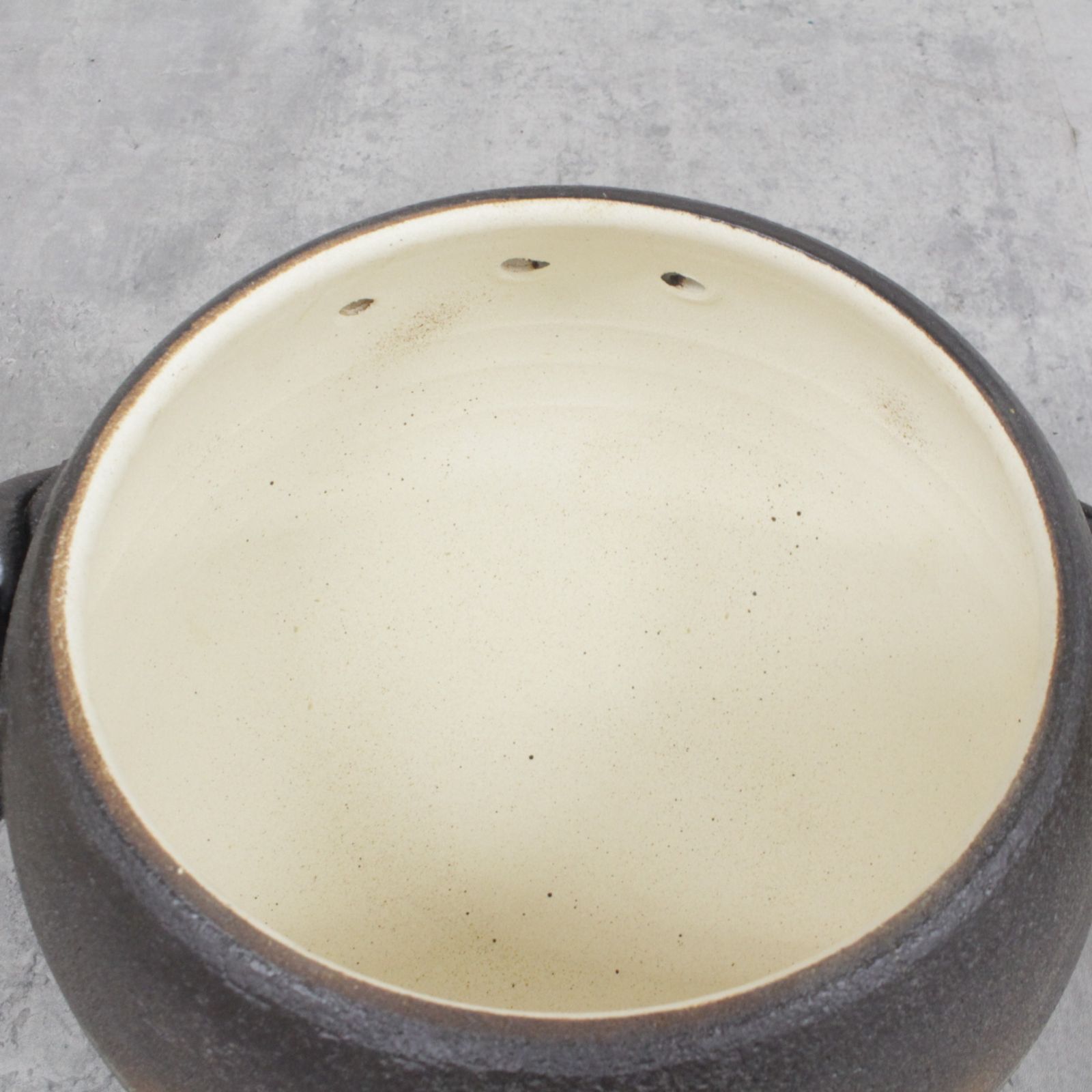 伝統工芸 灰釉丸石焼きいも器