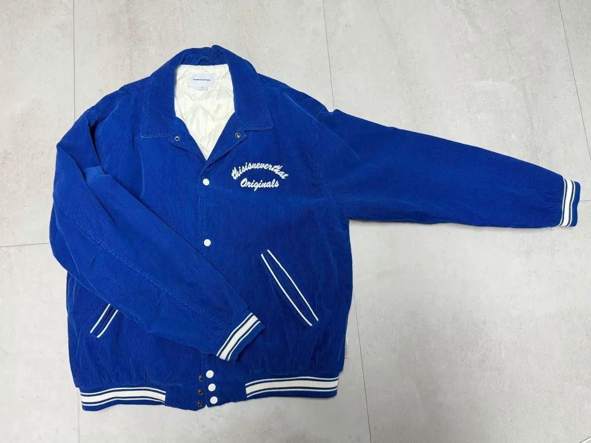 thisisneverthat 22 FW コーデュロイ スタジャン ジャケット