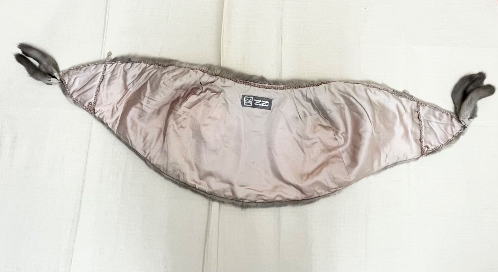  SAGA MINK ミンクショール 毛皮 ストール ショール 小物