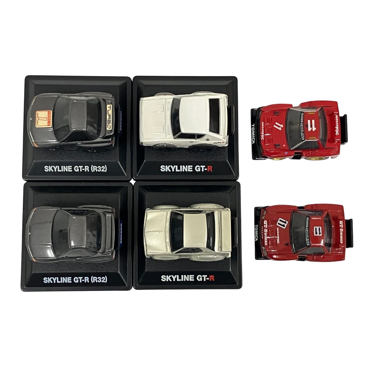 タカラ ちびっこチョロQ GT-R SKYLINE 3台 ドラゴンキューブ タカラ ちびっこチョロQ GT-R SKYLINE 3台 ドラゴンキューブ タカラ
