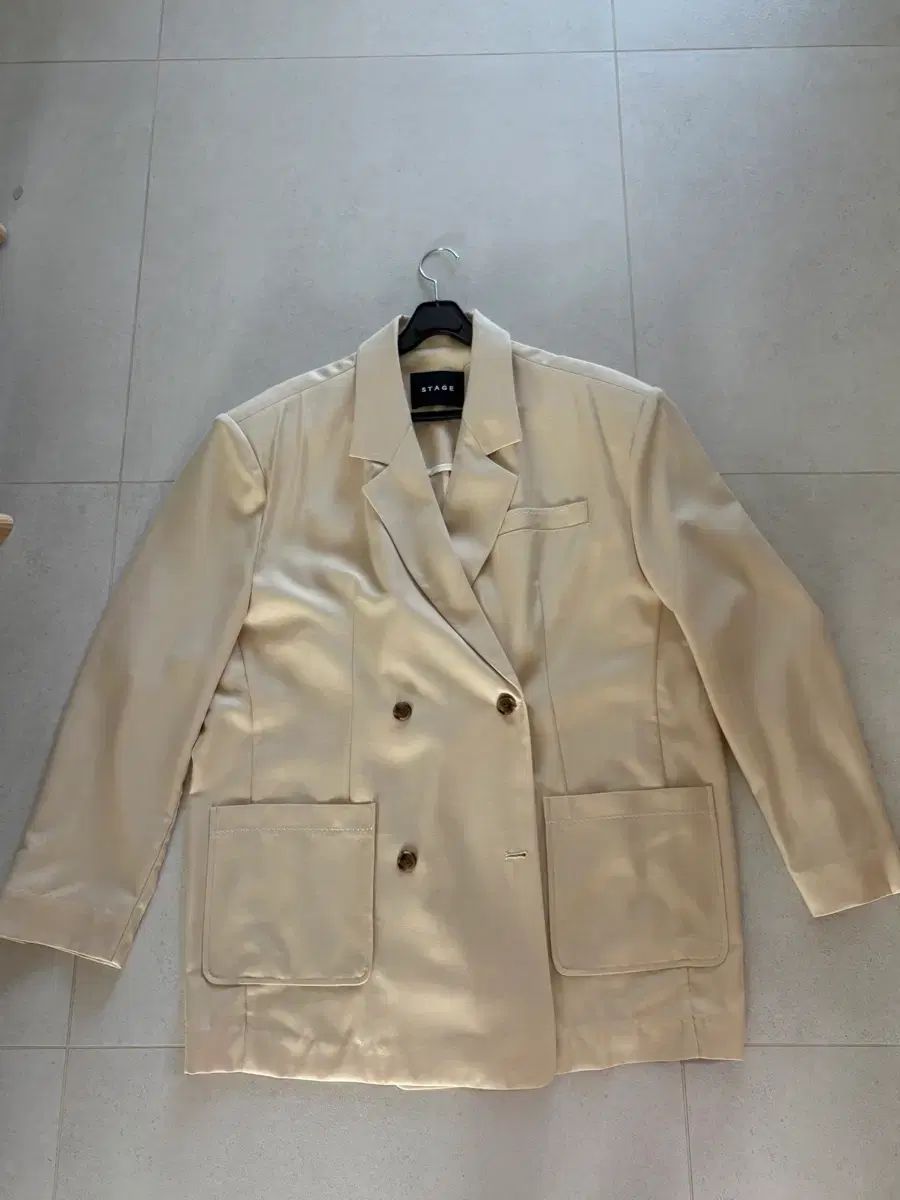 STAGE ベージュ ブレザー ジャケット F