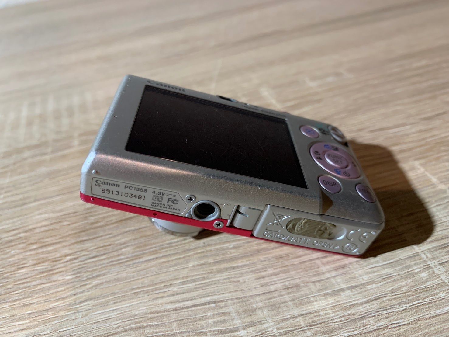 7601 Canon IXY DIGITAL 110 IS ピンク デジカメ ジャンク品 - メルカリ