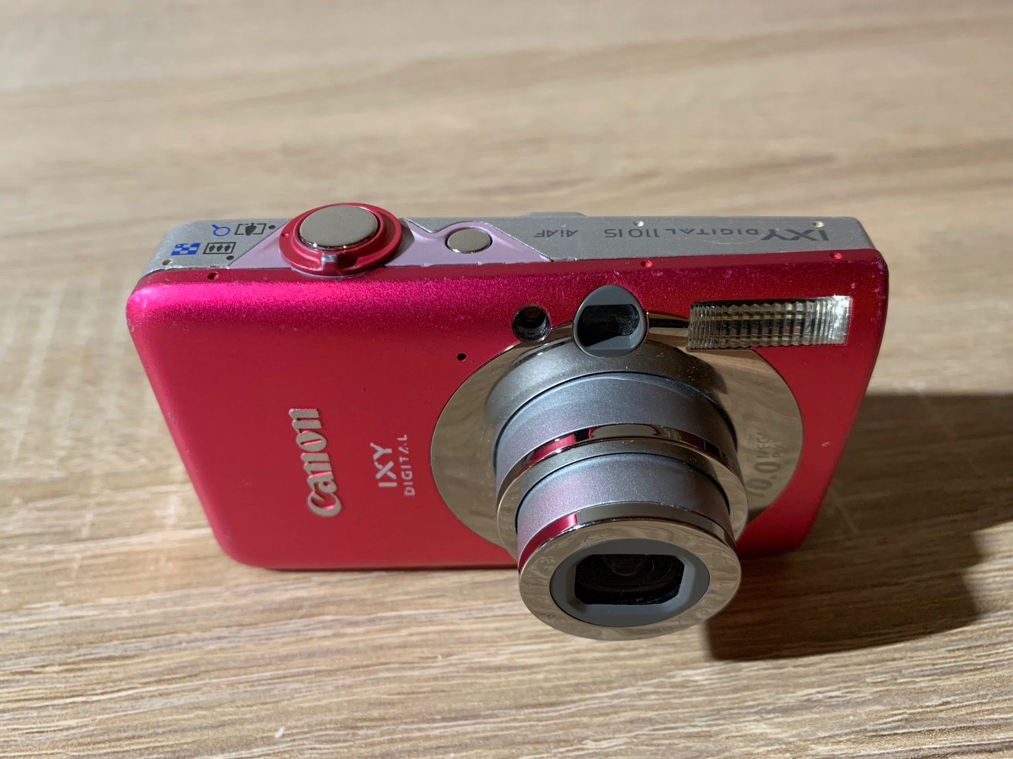 7601 Canon IXY DIGITAL 110 IS ピンク デジカメ ジャンク品 - メルカリ