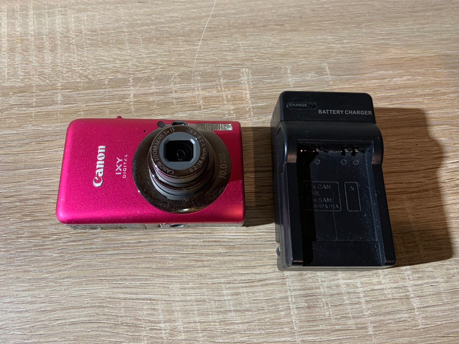 7601 Canon IXY DIGITAL 110 IS ピンク デジカメ ジャンク品 - メルカリ