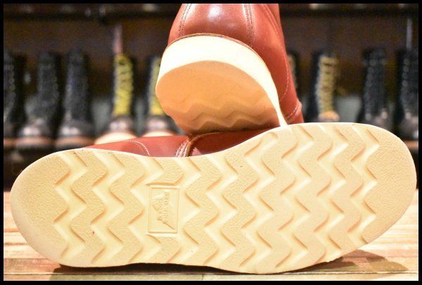  9 E 犬タグ レッドウィング 8875 アイリッシュセッター 赤茶 オロラセット モックトゥ 編み上げ ブーツ redwing FL 499 ワークブーツ ブーツ 革靴