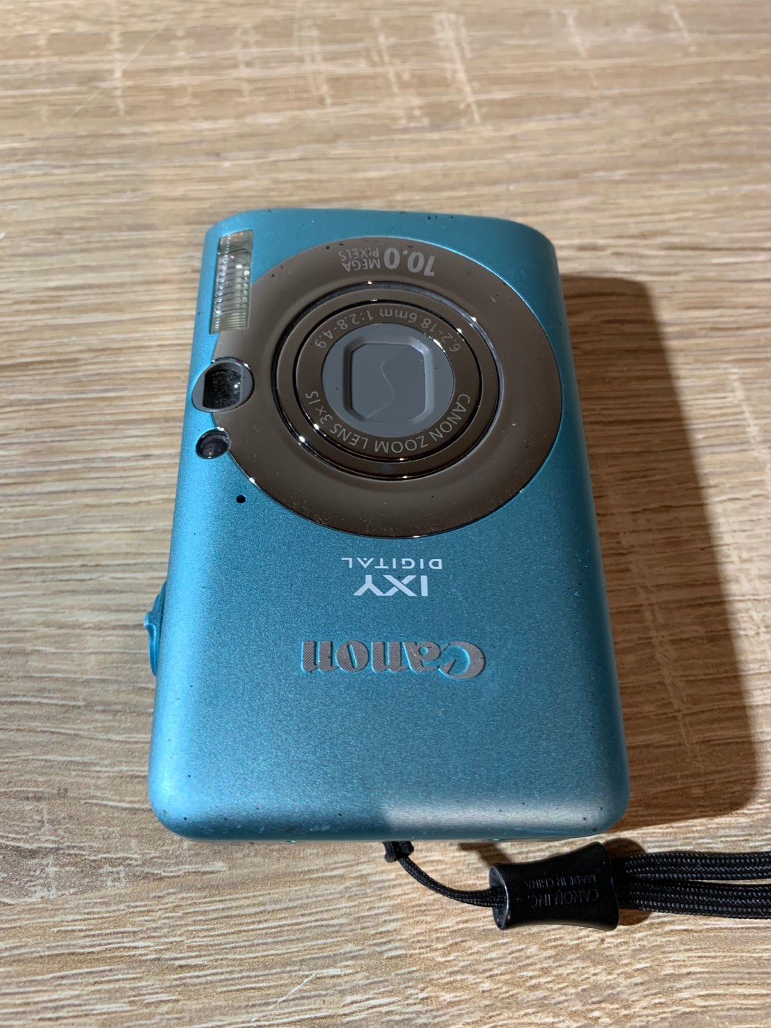 7602 Canon IXY DIGITAL 110 IS ブルー デジカメ 動作確認済み - メルカリ