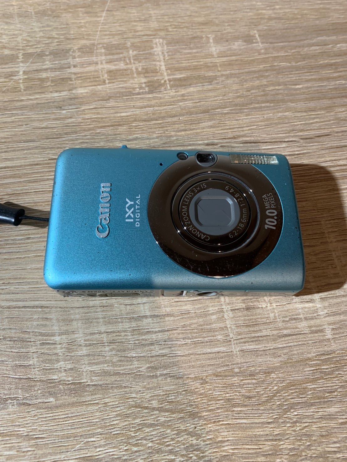 7602 Canon IXY DIGITAL 110 IS ブルー デジカメ 動作確認済み - メルカリ