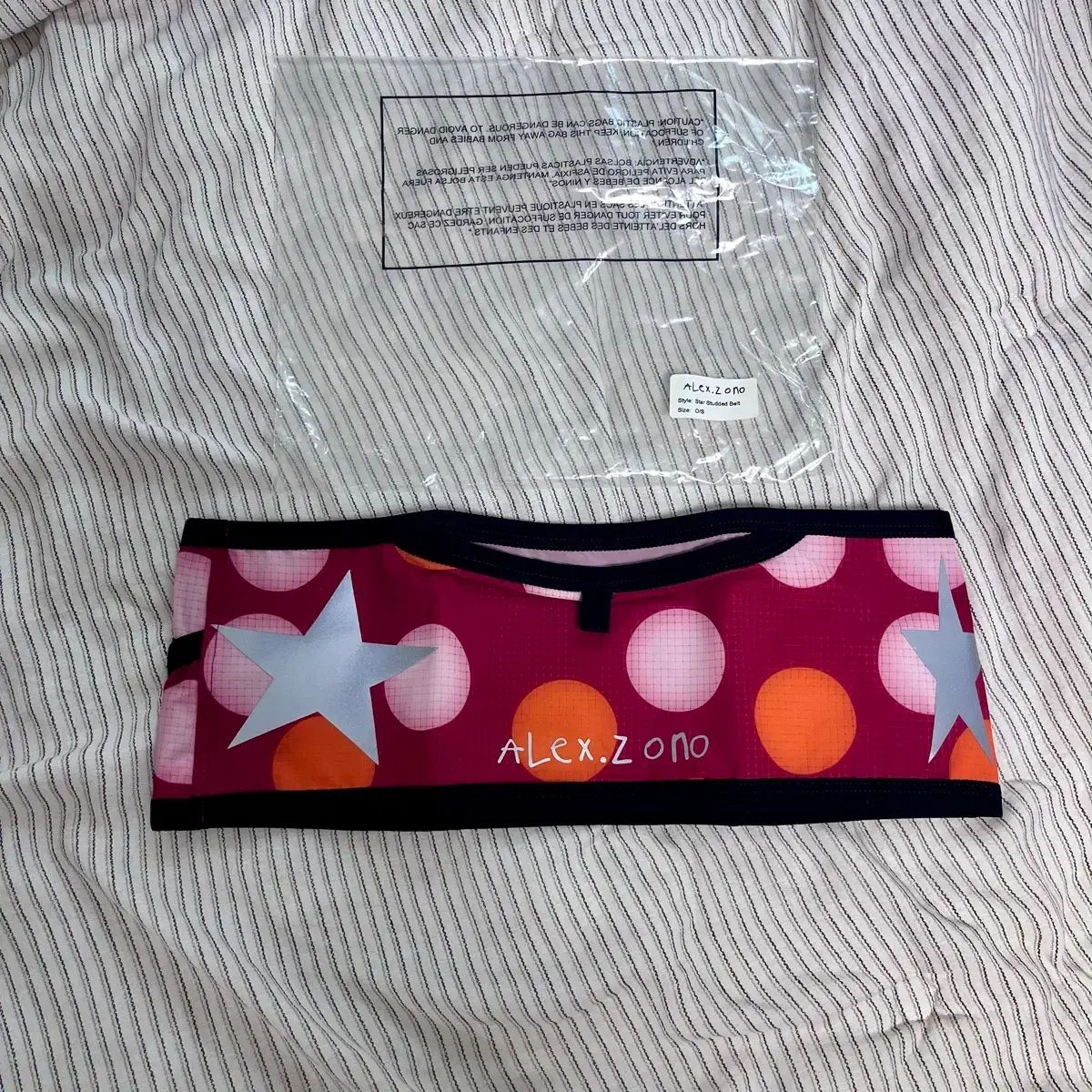 アレックス ジョノ スター スタッズ ランニング ベルト