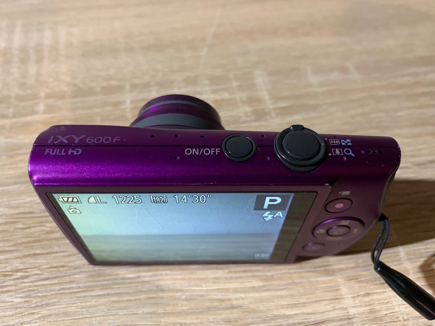 7603 Canon IXY 600F パープル デジカメ 動作確認済み - メルカリ