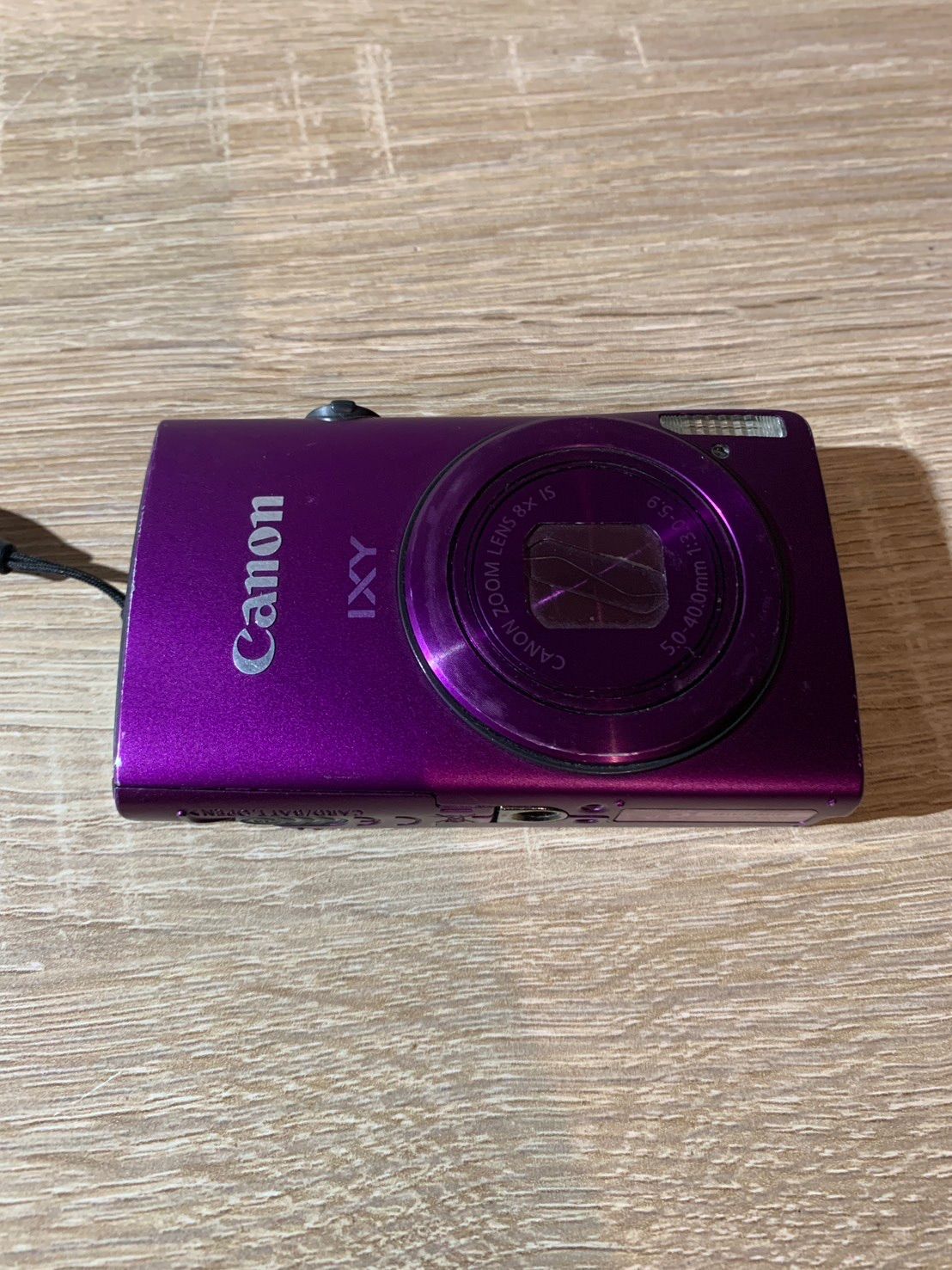 7603 Canon IXY 600F パープル デジカメ 動作確認済み - メルカリ