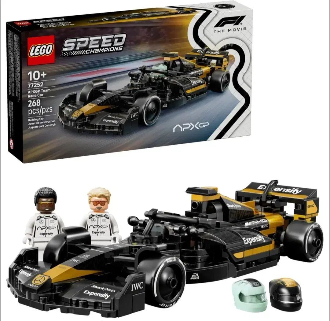 LEGOブロック f 1 apxgp レースカー