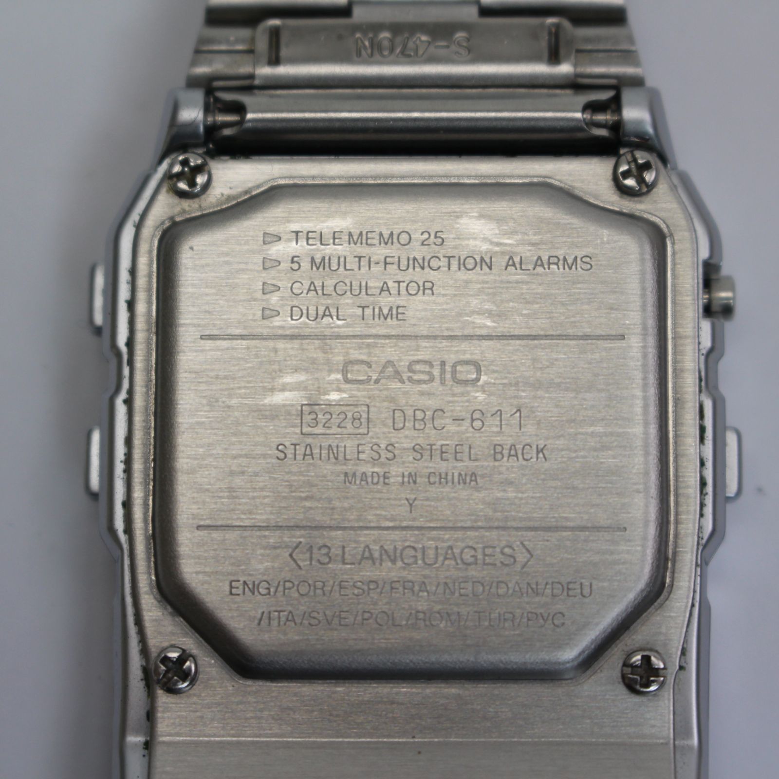 721)CASIO カシオ DBC-611 3228 DATABANK データバンク 腕時計 - メルカリ