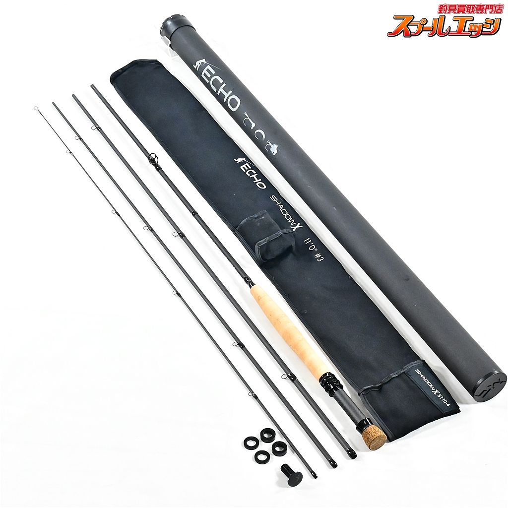 エコー シャドーX 11 ft 3 SHX 3110 ンサー 付 フライロッド ECHO SHADOW X ヤマメ イワナ K_137 v 45111