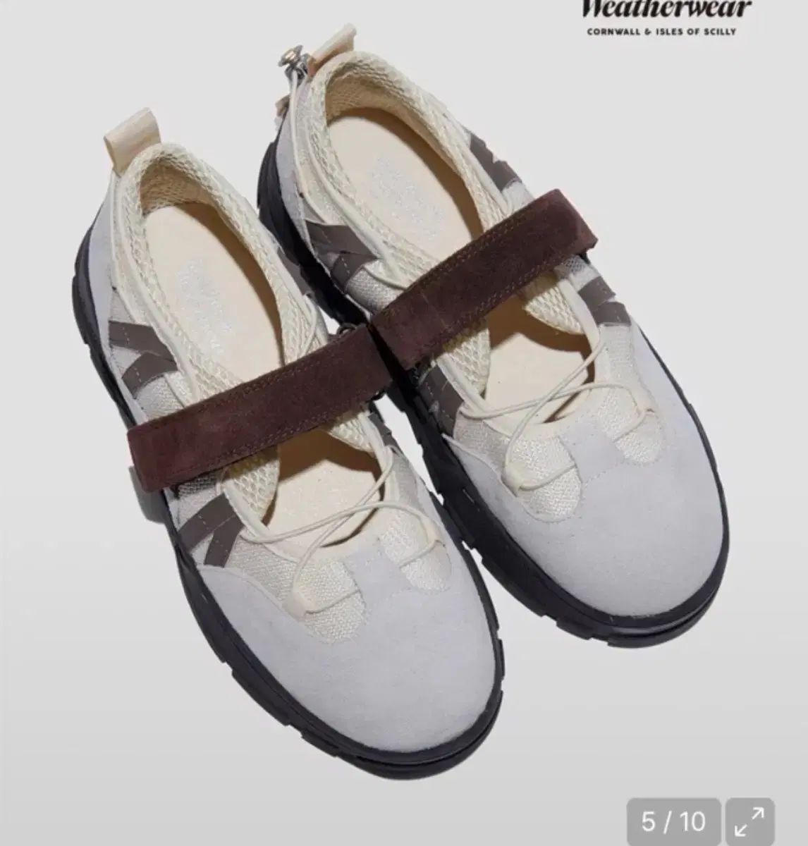 GLOWNY x Traditional Weatherwear バックル アイボリー 235