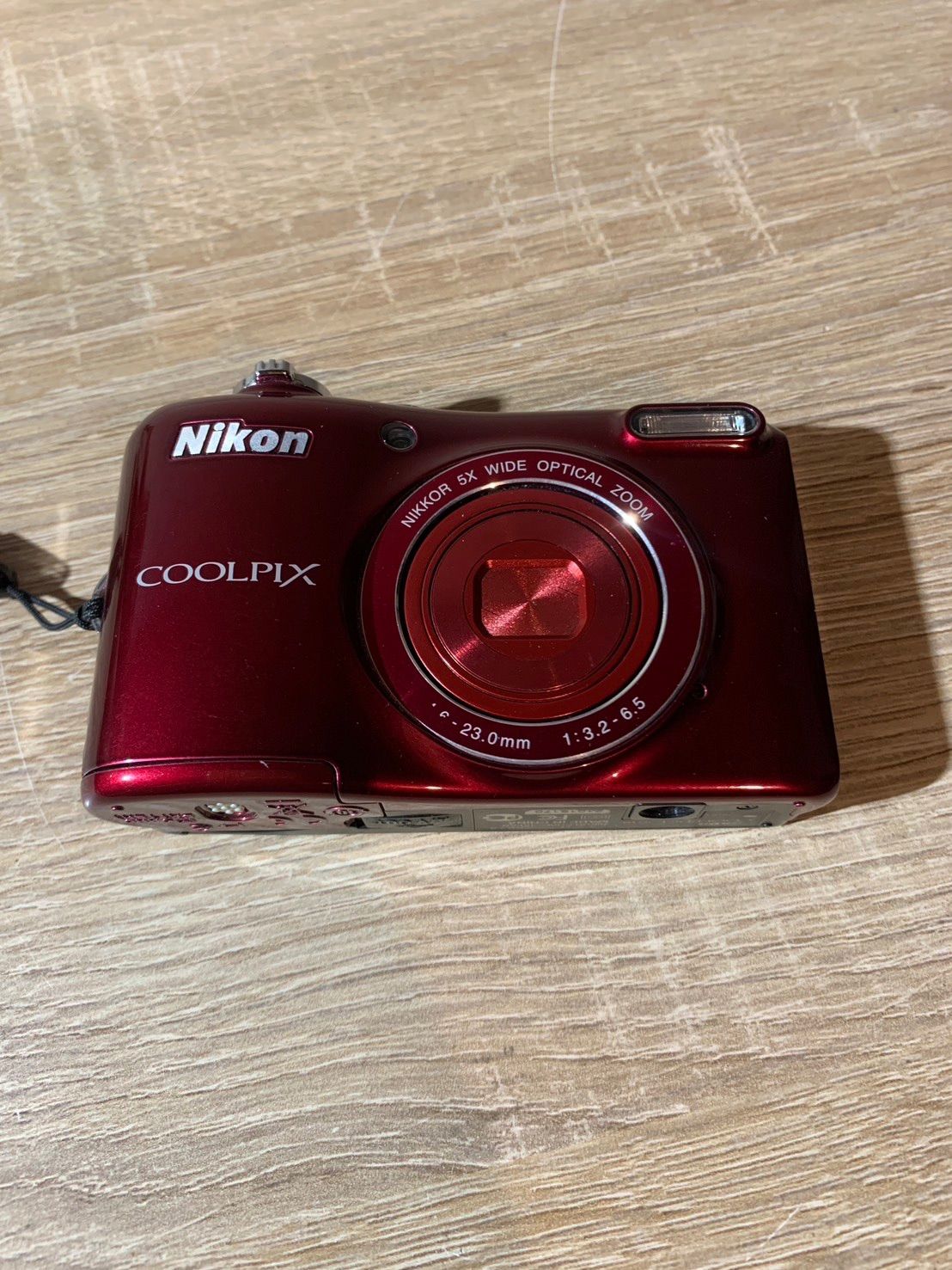 7607 Nikon COOLPIX L28 レッド デジカメ 動作確認済み - メルカリ