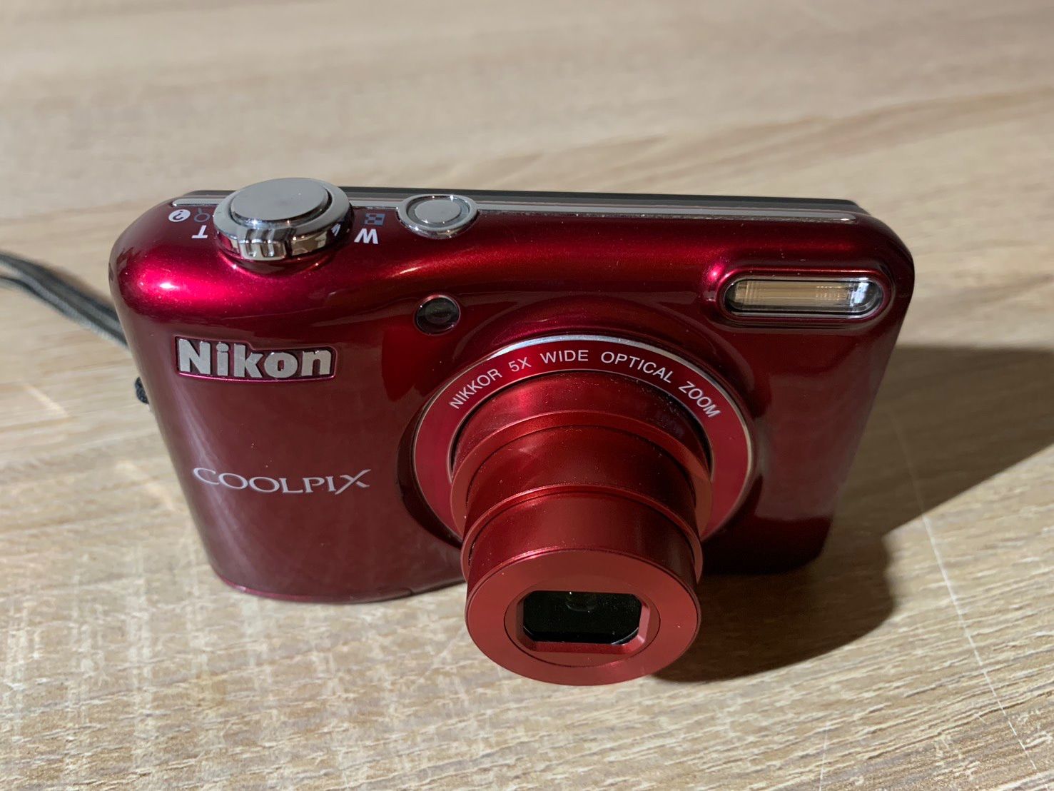 7607 Nikon COOLPIX L28 レッド デジカメ 動作確認済み - メルカリ
