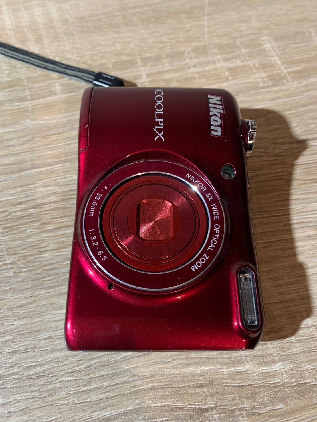7607 Nikon COOLPIX L28 レッド デジカメ 動作確認済み - メルカリ