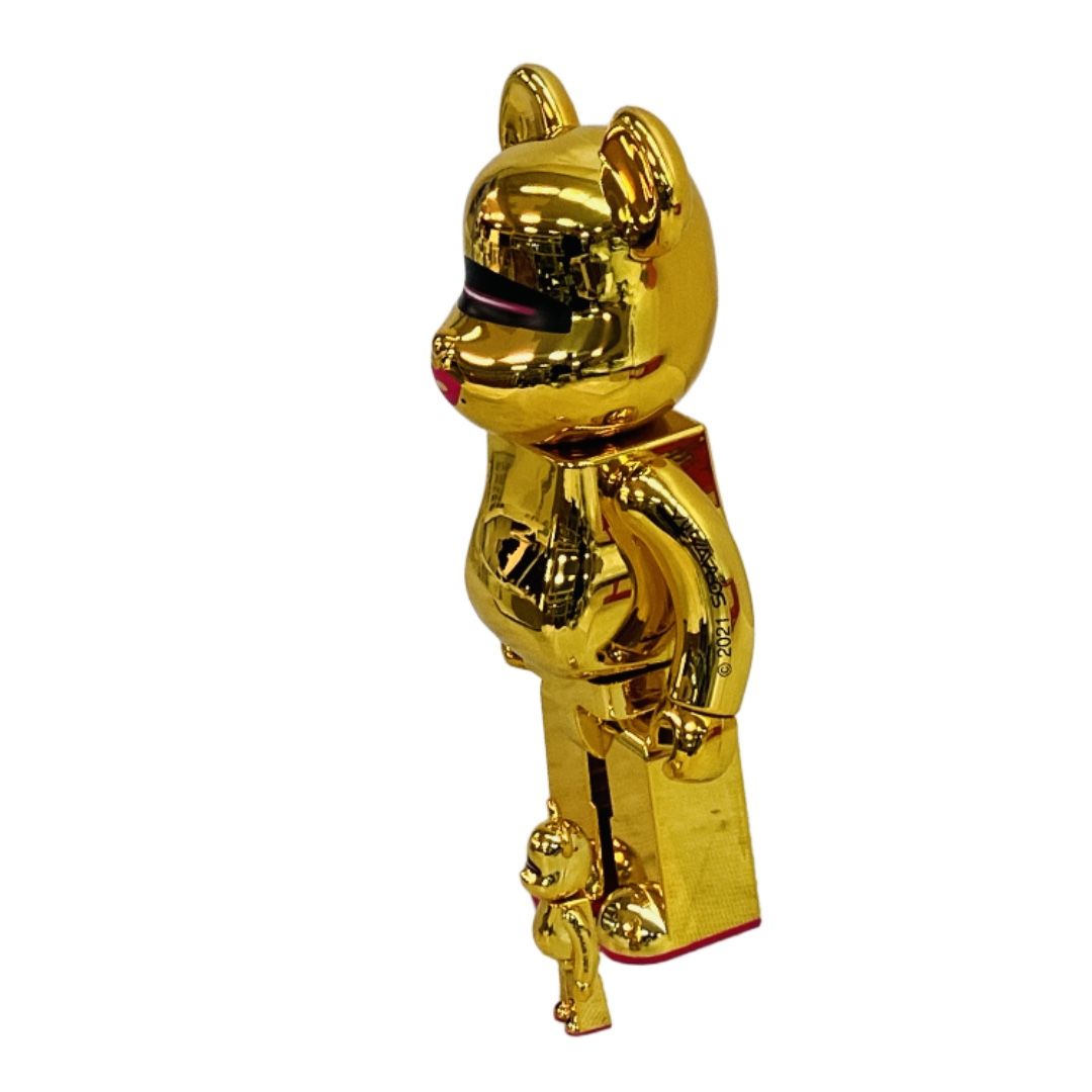 MEDICOM TOY - BE@RBRICK SORAYAMA × 2G GOLD Ver. 1000％ BE@RBRICK