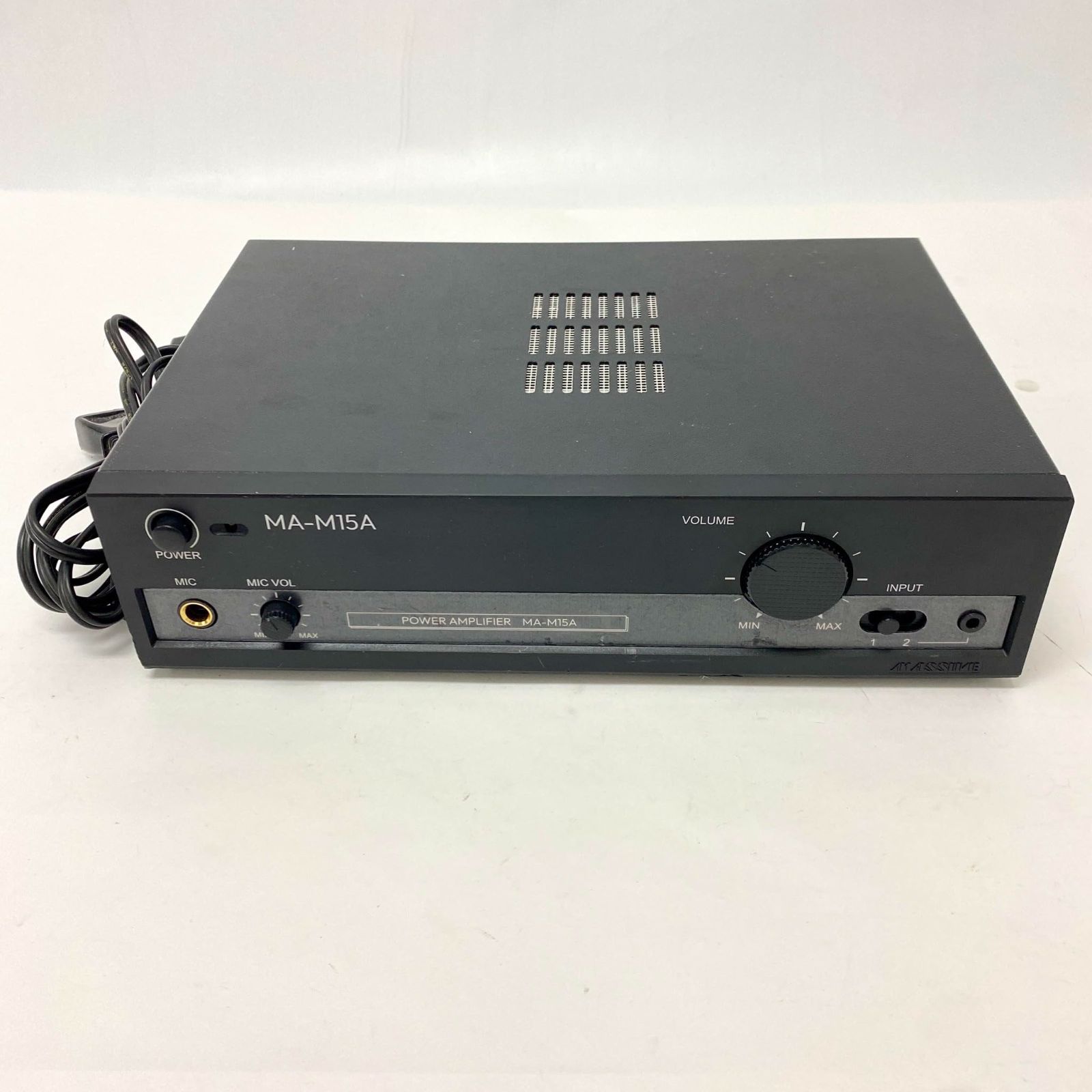 オースミ電機 MA-M15A モノラルパワーアンプ 4080 - メルカリ