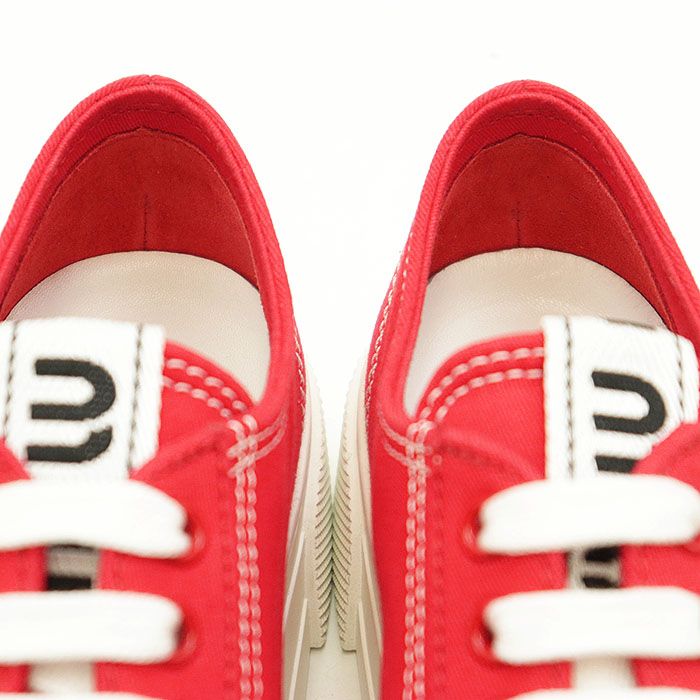 新品同様】Miu Miu ミュウミュウ スニーカー キャンバス コットン100