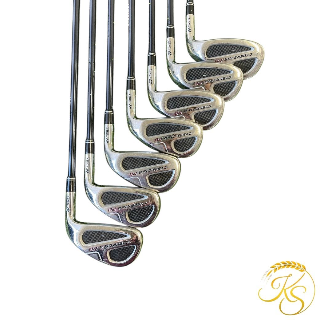 希少レディースアイアン FLEX L YONEX CYBERSTAR PB 7本 希少レディースアイアン FLEX L YONEX CYBERSTAR PB 7本 希少