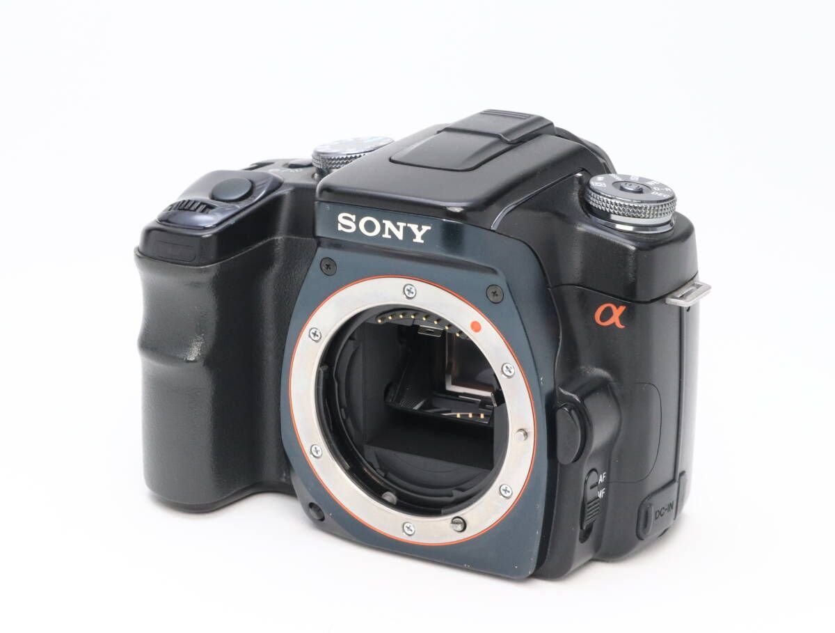 C 実用品 SONY ソニー α100 | DSLR-A 100 ボディ ブラック 初期不良 対応 212-157