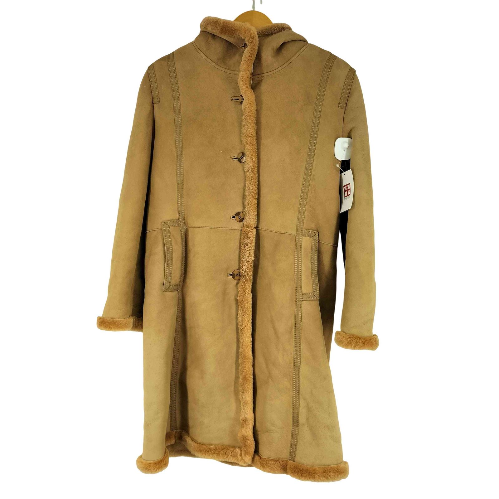 ユーズドフルギ USED古着 シープスキン ファージャケット レディース  