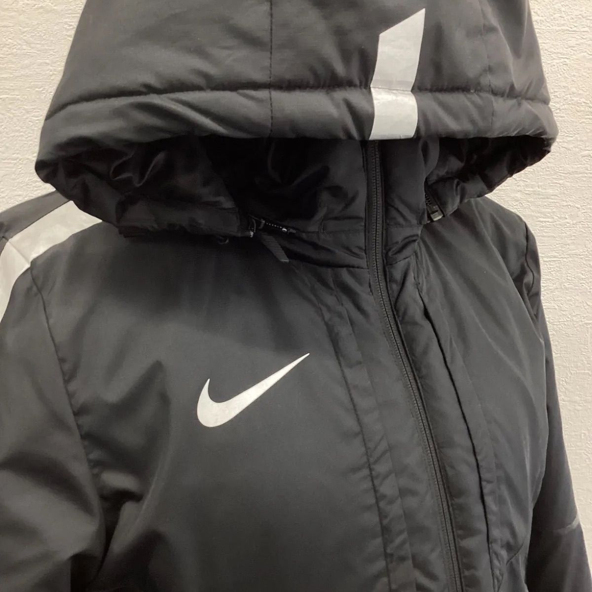 NIKE ナイキ ロングダウン ベンチコート - メルカリ