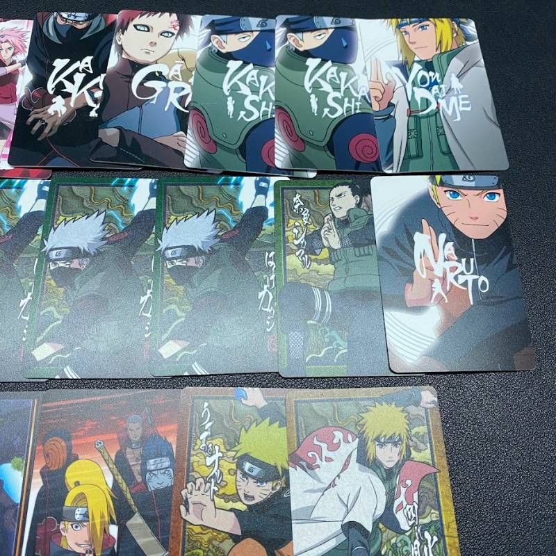 NARUTO ナルトカードグミ 木ノ葉学園 サスケ プラスチックカード