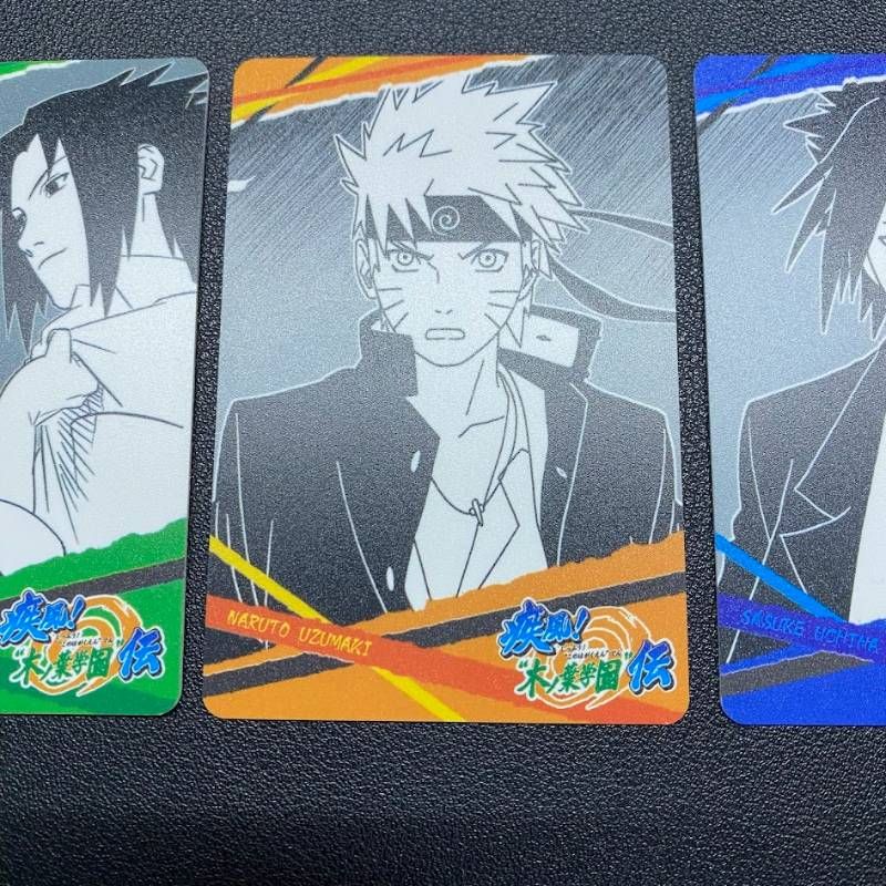 ナルトカードグミ 宿命の再会 木ノ葉学園 サスケ NARUTO ナルトカード