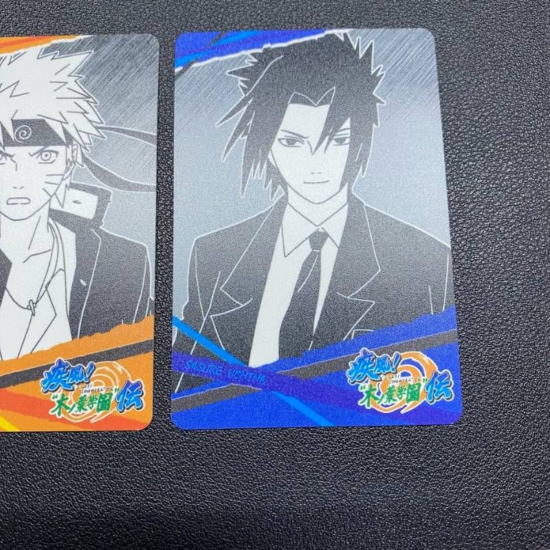 NARUTO ナルトカードグミ　木ノ葉学園　サスケ　プラスチックカード NARUTO ナルトカードグミ 木ノ葉学園 サスケ プラスチックカード