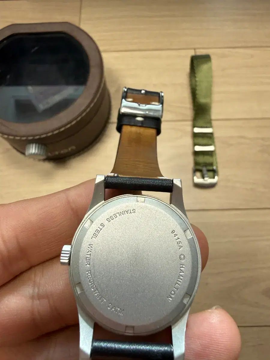  ハミルトン カーキフィールド 9415 a フィールドウォッチ 自動巻き時計 腕時計(アナログ)